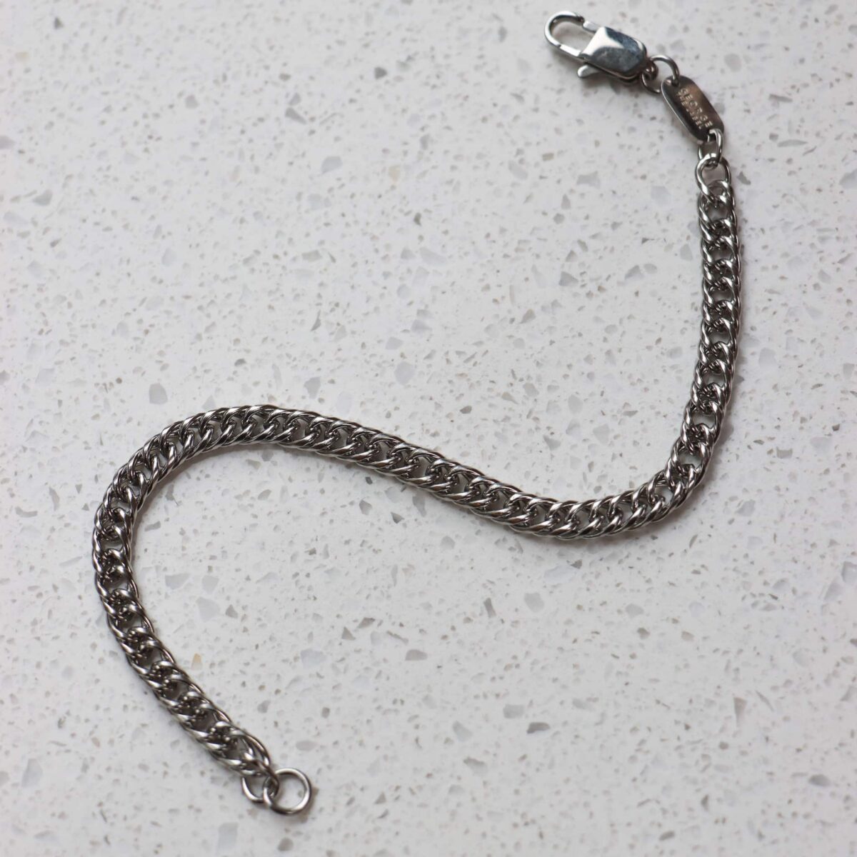 Big snake bracelet silver