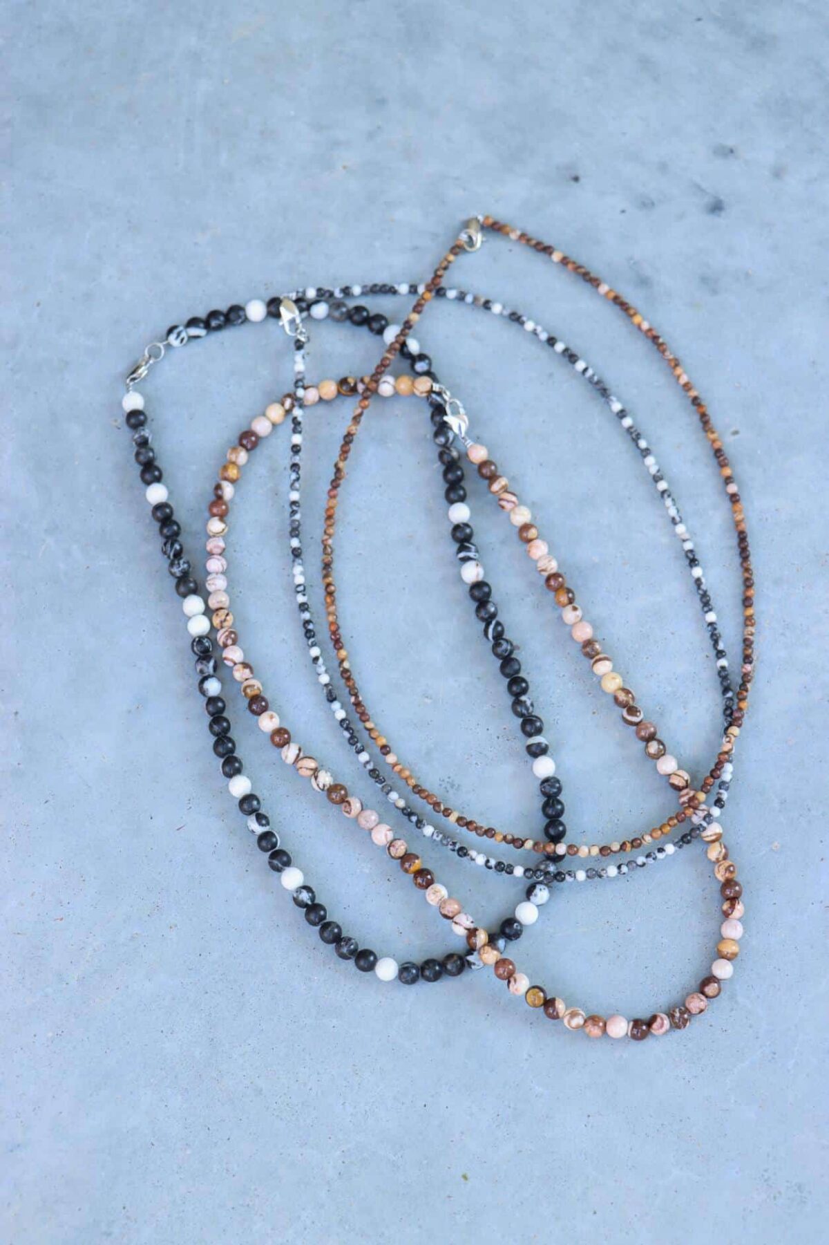 Big black necklace