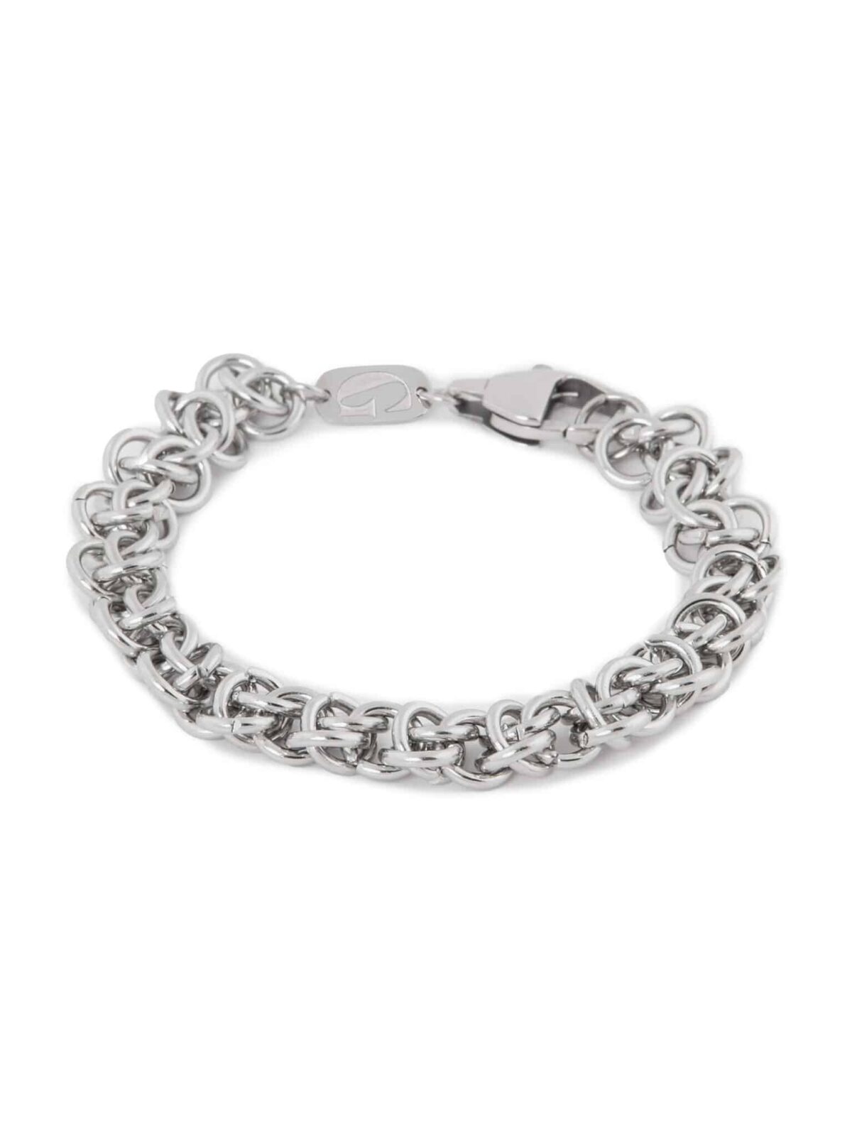 Hooked bracelet silver