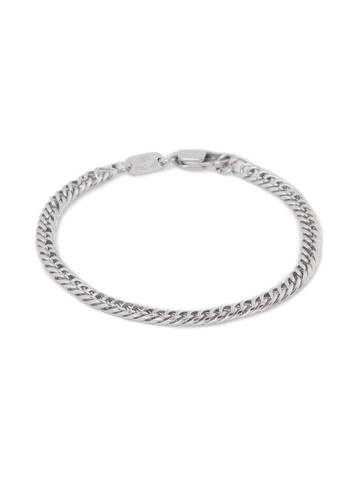 Big snake bracelet silver