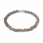 Rocky grey bracelet silver