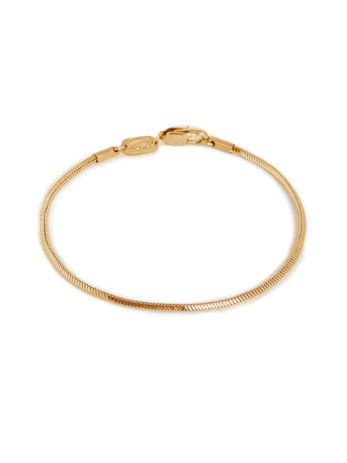 Small snake bracelet gold