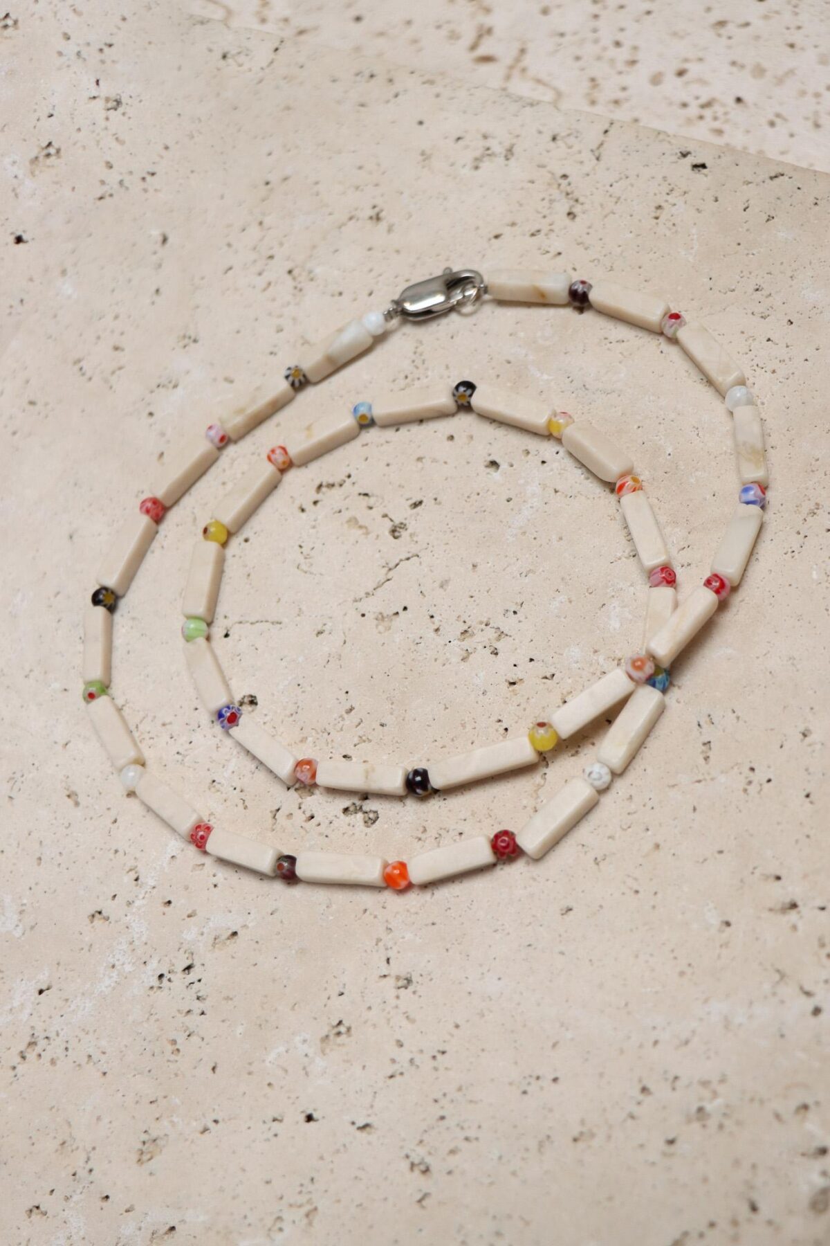 Benjamin necklace silver