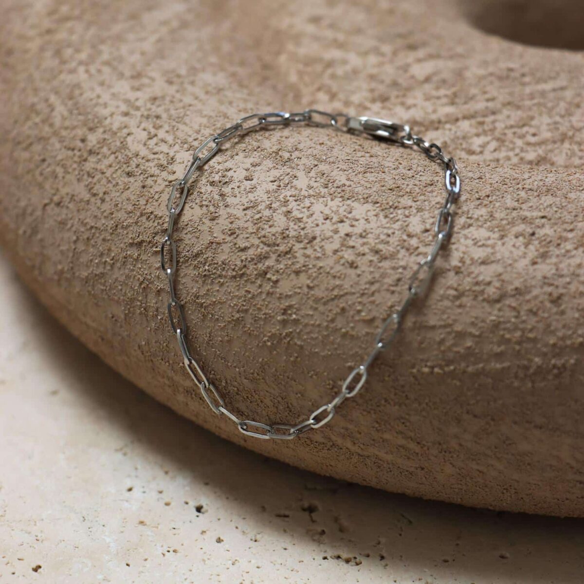 Small chain bracelet silver