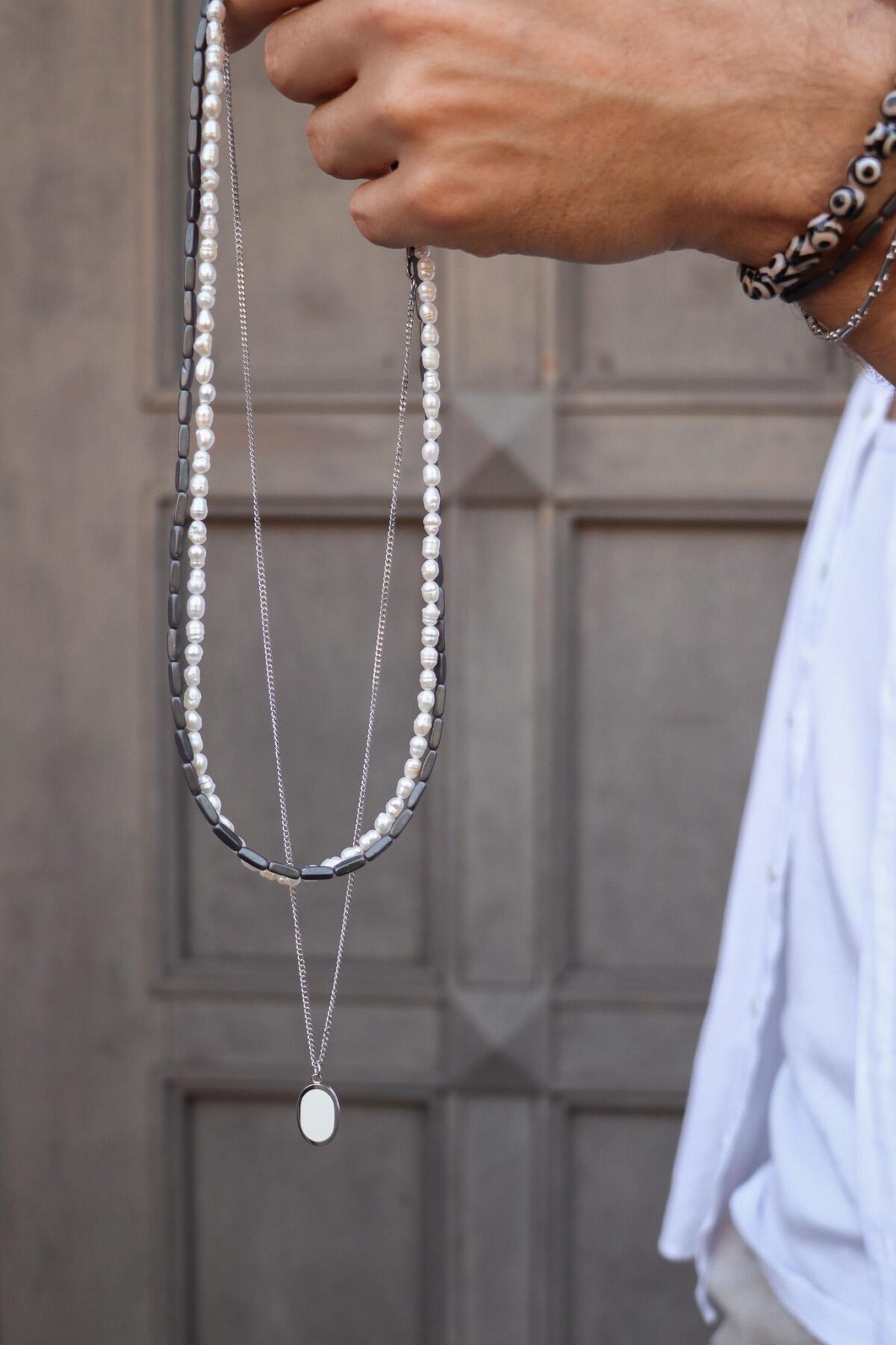 Vince necklace silver